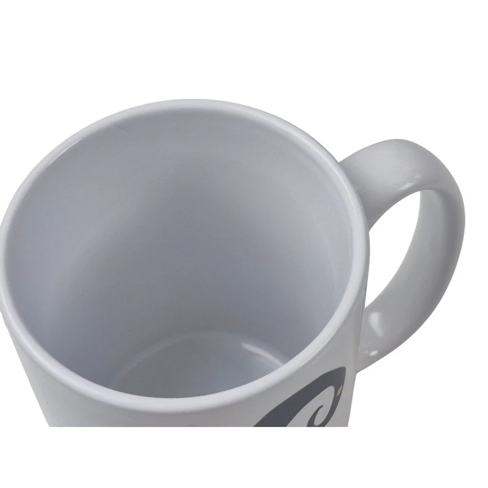 Make Some Magic White Ceramic Coffee Mug Wizard Witch Hat Stars Halloween‎ Cup